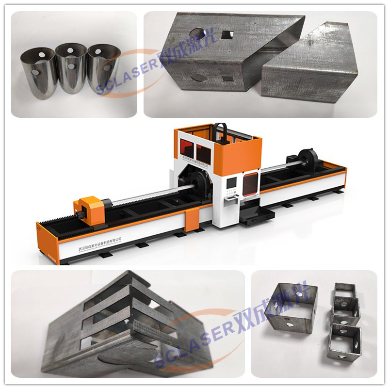 金属板材激光切管机厂家/不锈钢管 数控光纤激光切管机价格