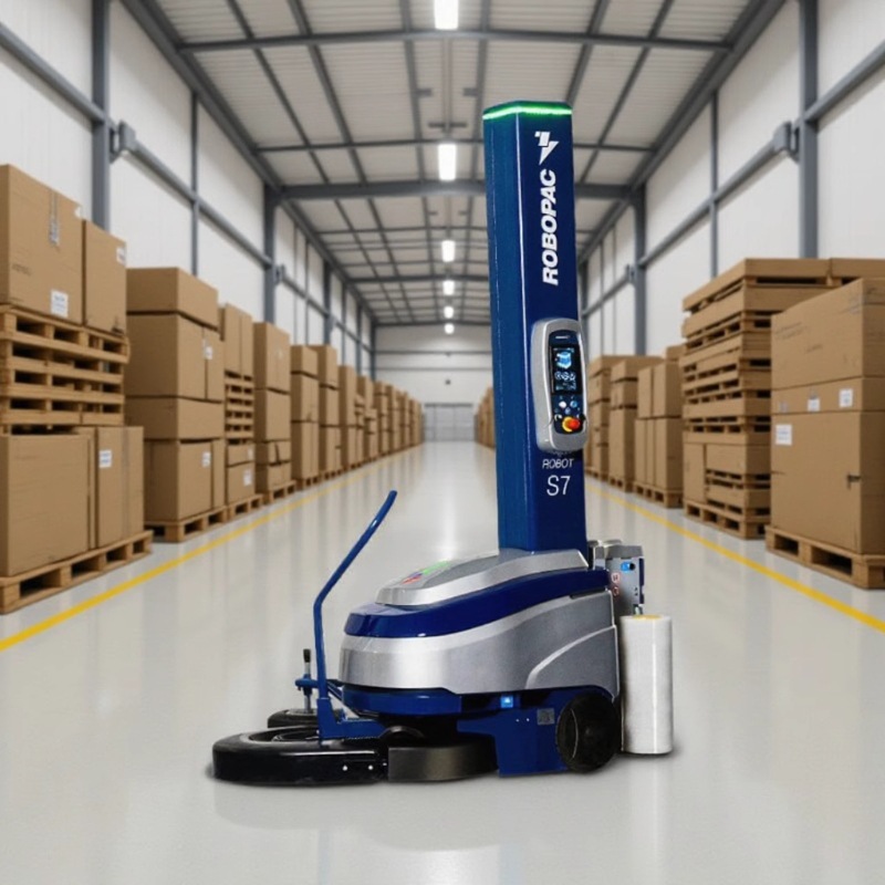 2025意大利ROBOPAC自走式缠绕机  缠绕机器人ROBOT S7