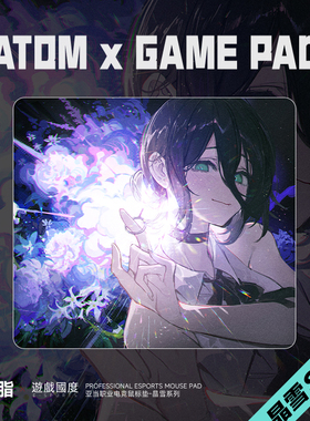 ATOM晶雪/砂雾升级版树脂鼠标垫可定制FPS专业硬质电竞鼠标垫子大