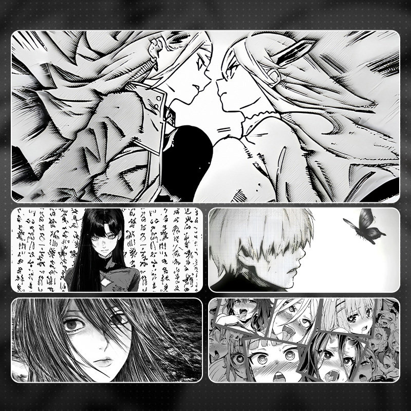 ATOM亚当鼠标垫超大号电竞FPS二次元电脑办公游戏动漫定制桌垫子