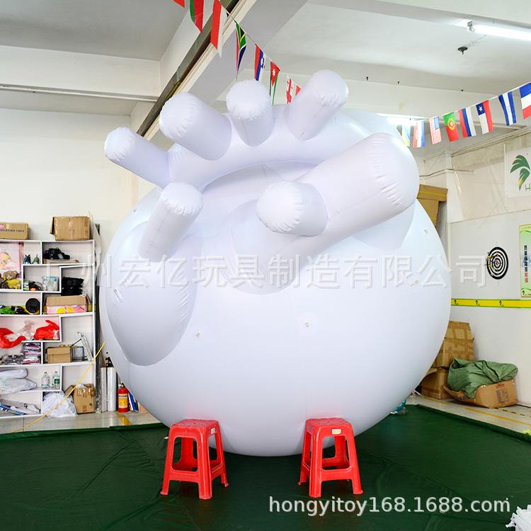 PVC心脏模型仿真人体器官造型心脏玩具心脏气模工厂直销