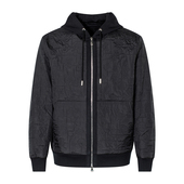 ANDREW MACKENZIE男士 秋冬保暖舒适宽松连帽拉链外套棉服上衣