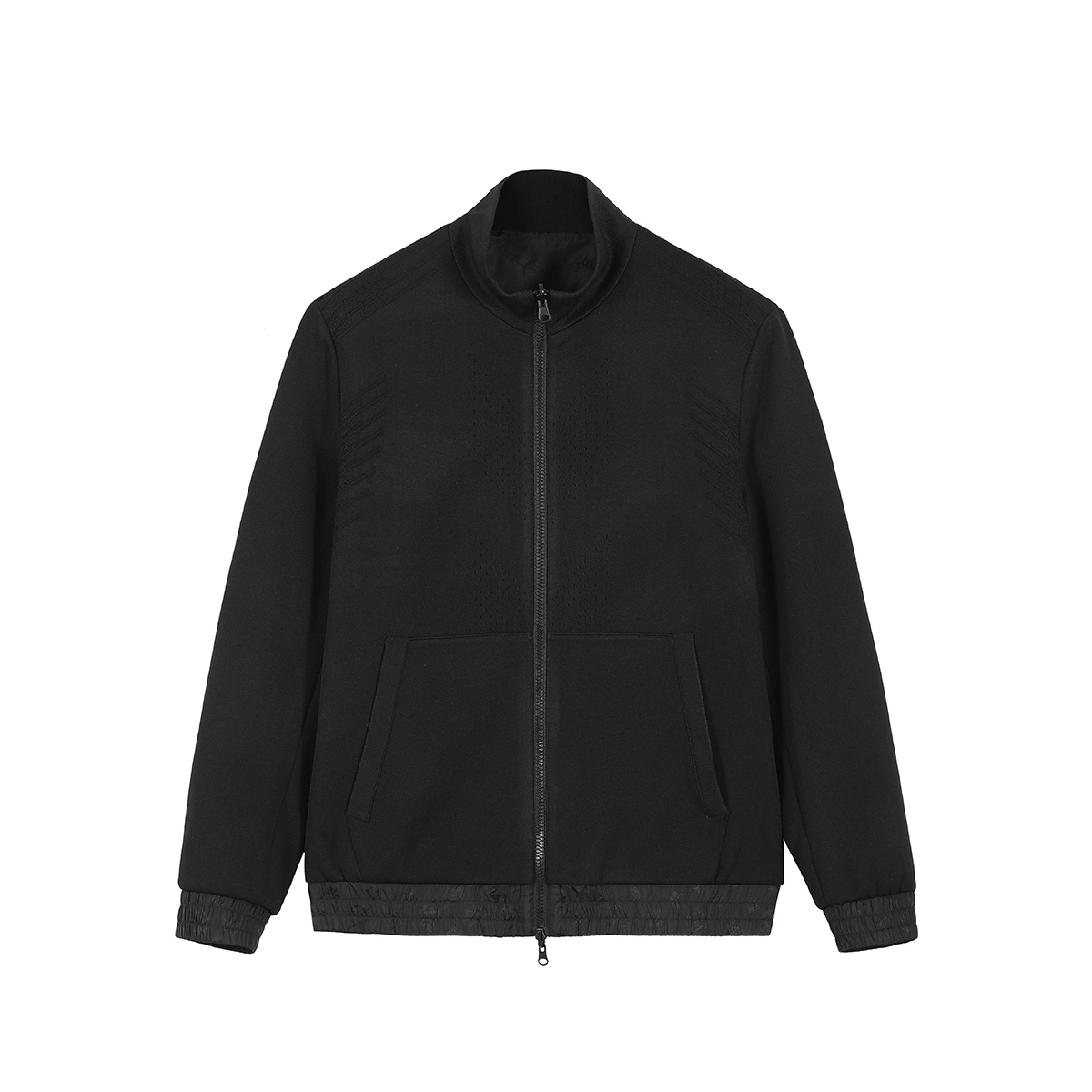 ANDREW MACKENZIE男士 秋冬款休闲舒适内里印花立领夹克外套上衣