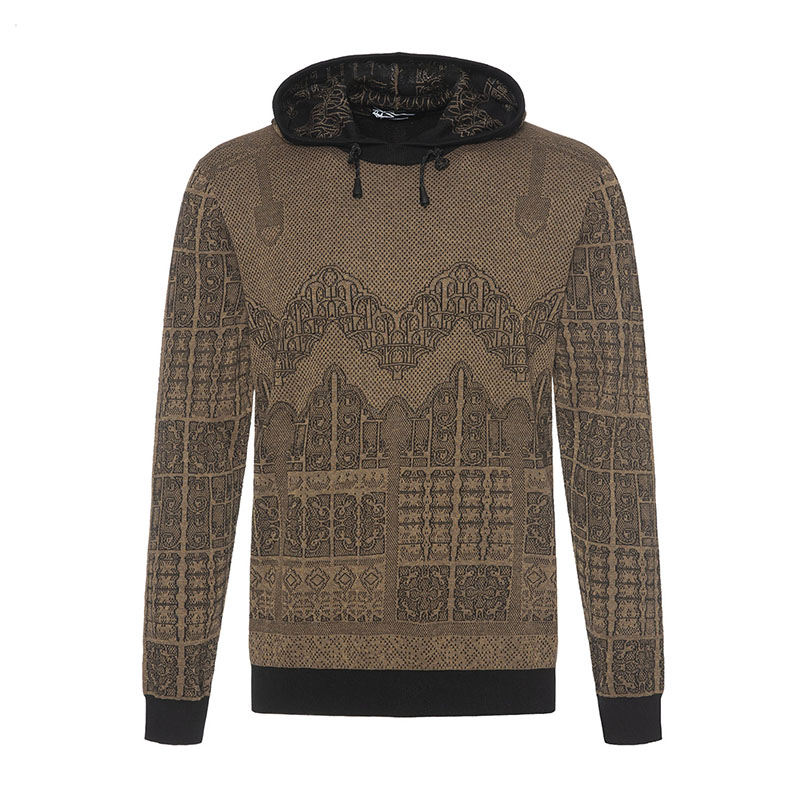 ANDREW MACKENZIE意大利男装连帽毛衫秋冬棉内搭上衣551062141143