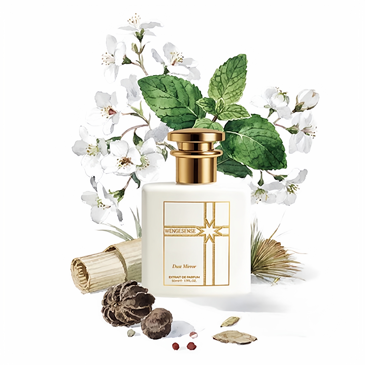 wengesense闻界醍红之息瑰韵牡丹尘鉴之木香水牡丹香橙试香小样