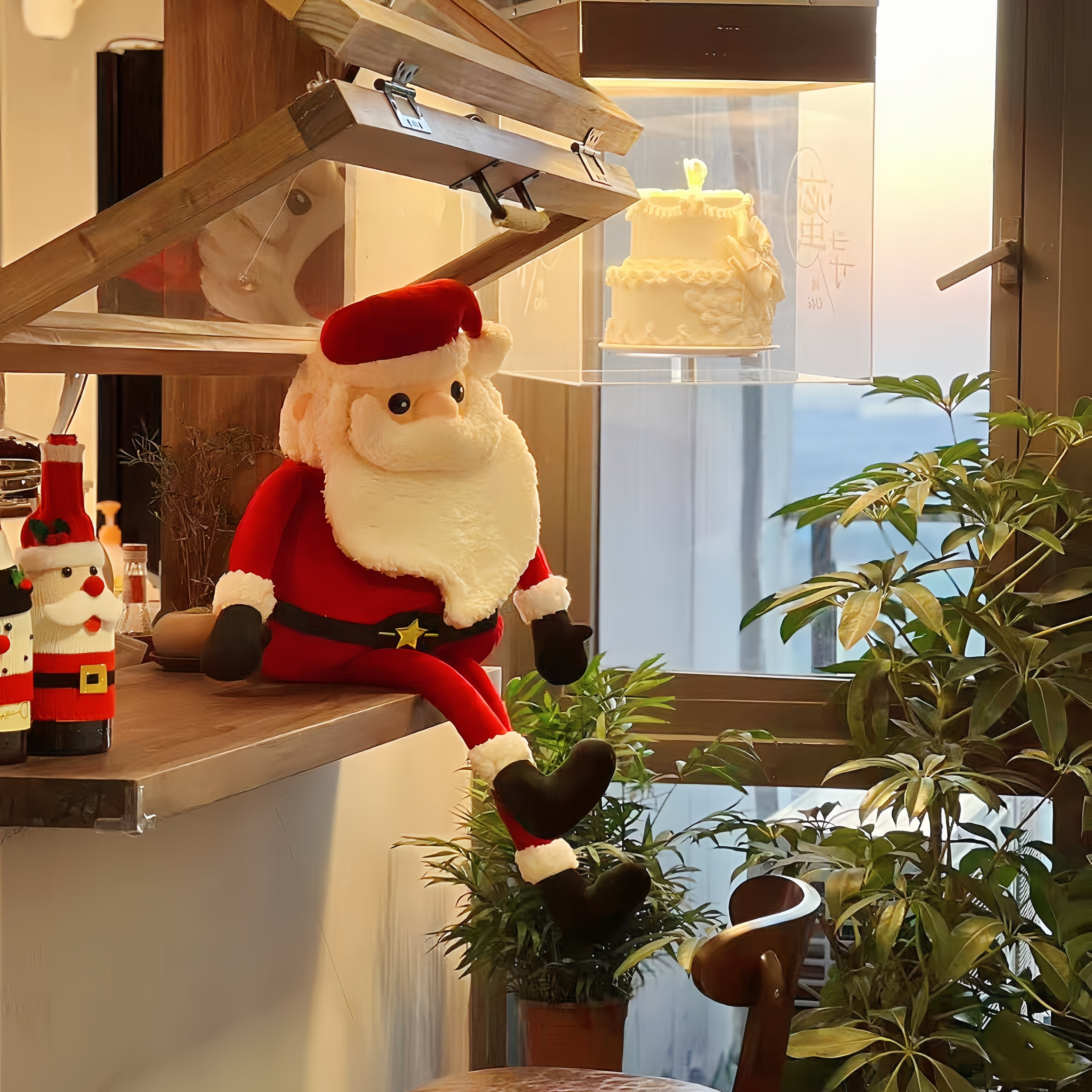 圣诞老人喊你吃饭！玩偶