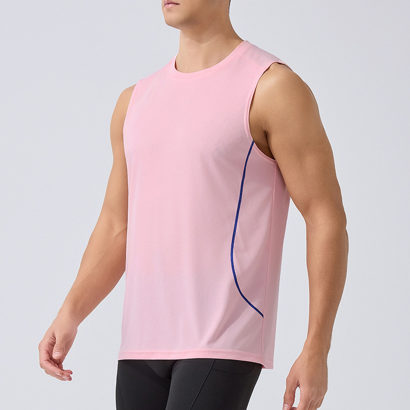运动背心男夏季速干透气超轻健身跑步训练服篮球无袖上衣坎肩T恤