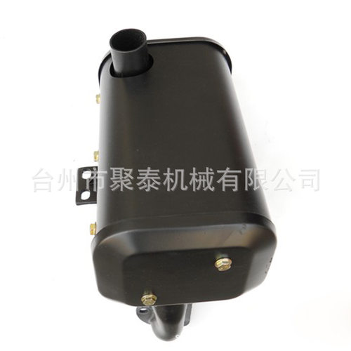 5kw柴油机发电机配件 186F 消音器总成 消声器 排气管总成