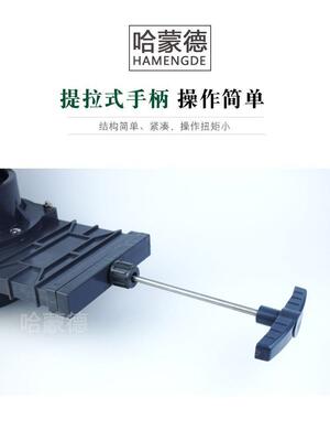 PVC塑料房车排污阀插板拉板抽拉手动刀阀闸阀DN40 50 65 80100