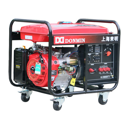 东明DONMIN 单三相同等功率5kw小型施工汽油发电机  DMDS6500CXD