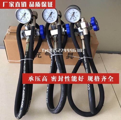 液压剪板机蓄能器充氮工具 CQJ-16/25/40MPA充氮车折弯机充气工具