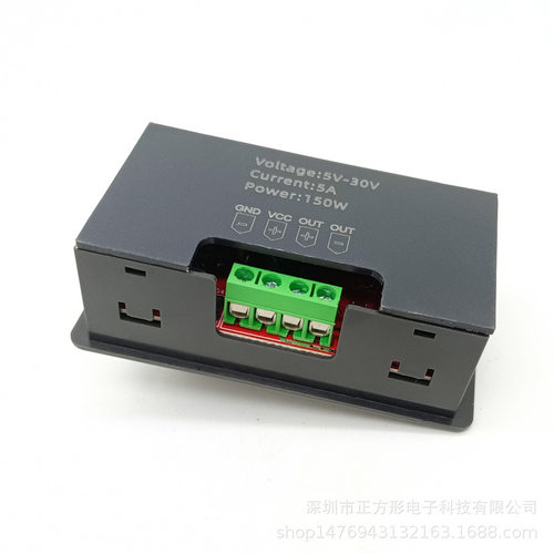 ZFX-MG直流调速器数显5V-30V减速电机调速开关PWM无极调速控制板