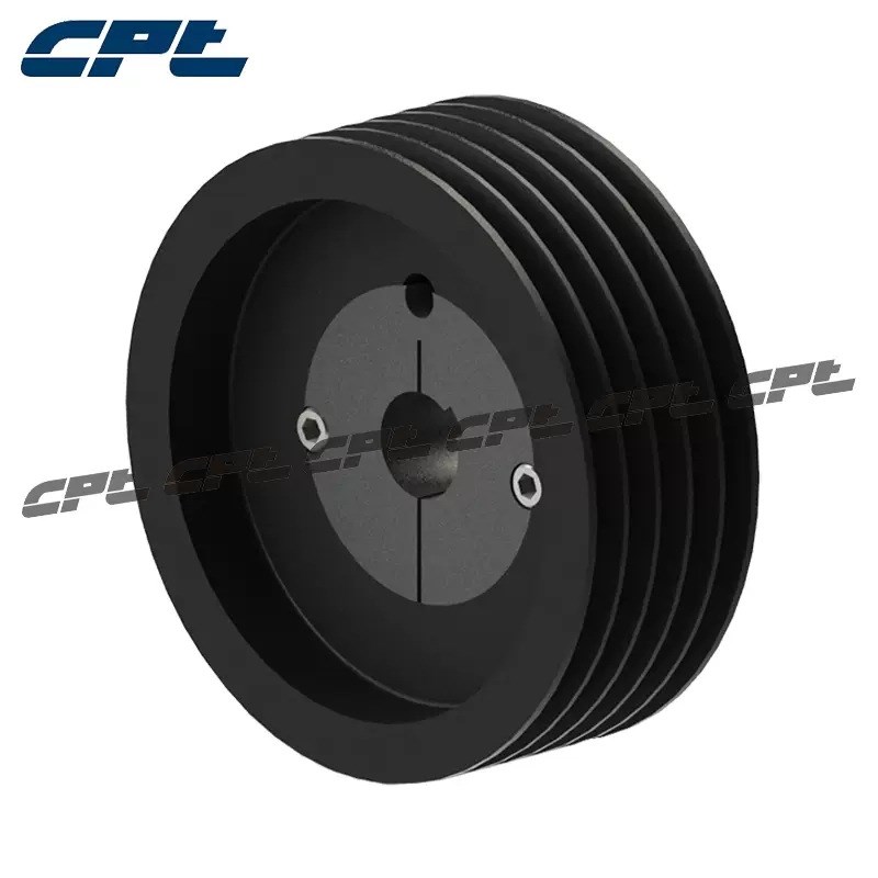 欧标皮带轮SPZ132-03-2012三槽节径132适配锥套2012铸铁皮带轮