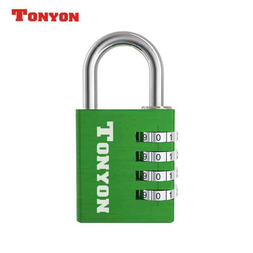 TONYON通用铝制箱包锁抽屉锁密码挂锁学生锁K25007-40
