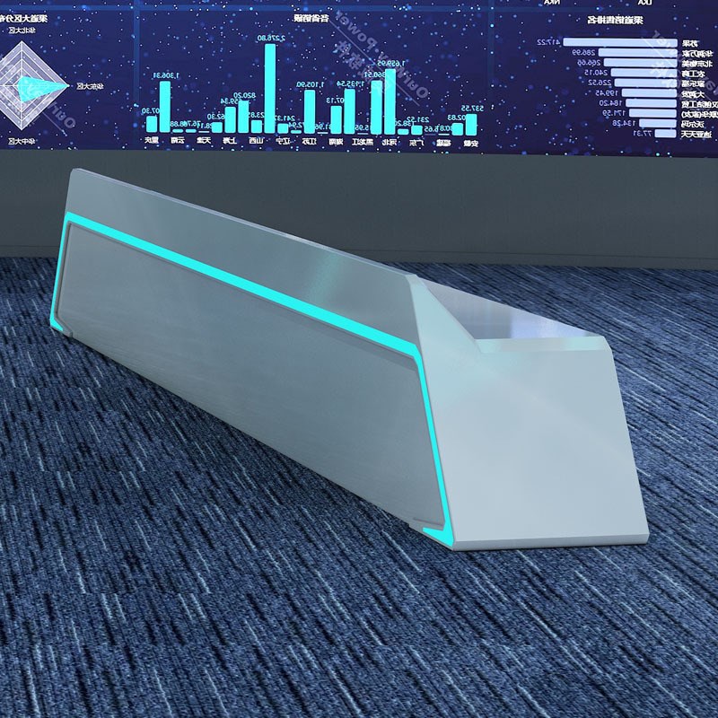 指挥中心监控台弧形控制台烤漆操作台调度台网络工作台安防电脑桌