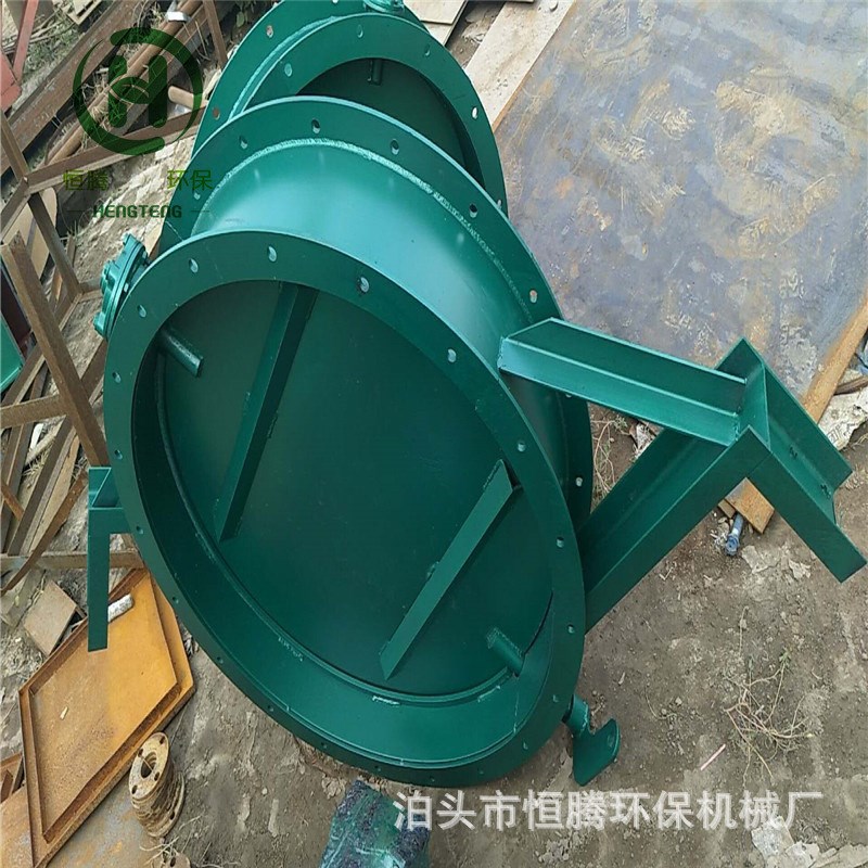 电动通风蝶阀手动通风蝶阀风管管道蝶阀DN2000冷风阀多页蝶阀挡板