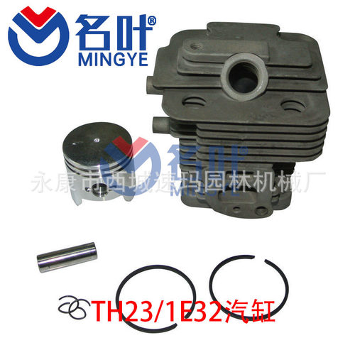 名叶专业生产出口高品质胡斯华纳款h345油锯汽缸，二冲程汽缸