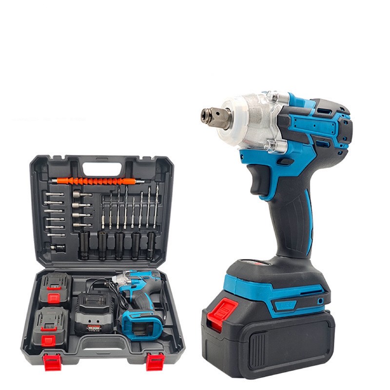 锂电充电扳手冲击脚手架子工木工汽修 无刷电动扳手套筒风炮
