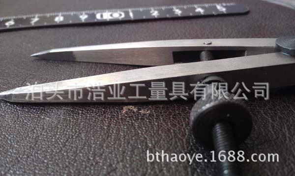 厂家定位规 工业圆规 弹簧划线规400 350 300 250mm