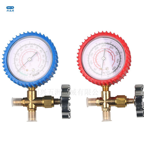 CT-466单表阀 加氟表冷媒表阀R12R22r134R410R502冷媒表压力表