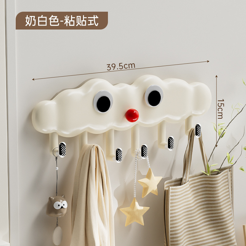 门后挂衣架儿童帽子超长款挂钩