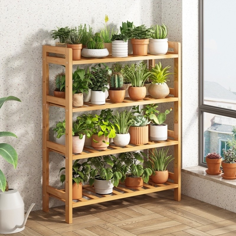 落地花架客厅新款多肉阳台网红花架植物装饰造型多层盆景绿植置物