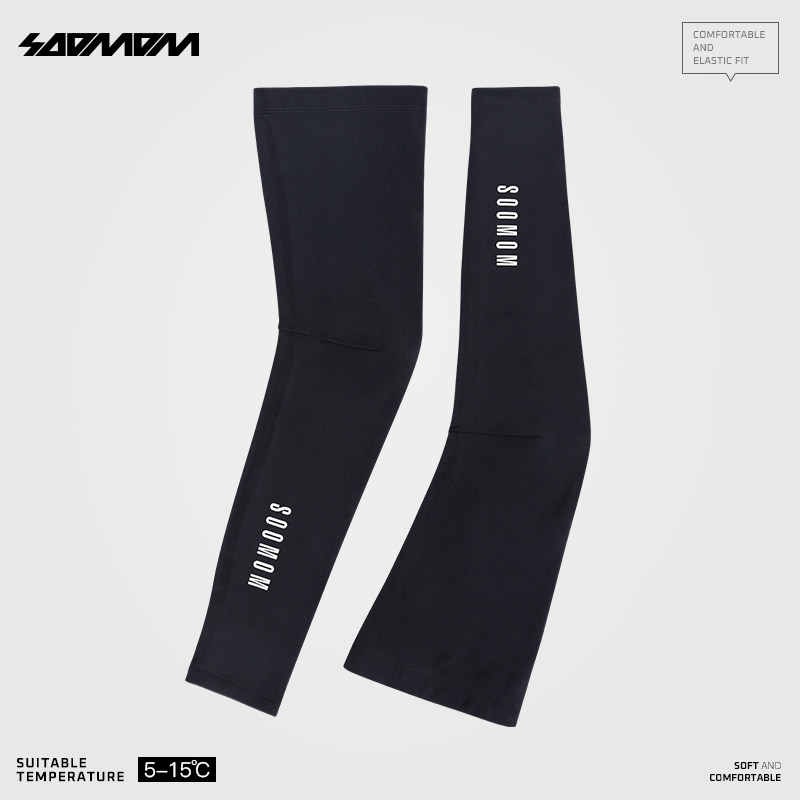 SOOMOM速盟 基础款抓绒保暖腿套 男女通用冬季防寒透气骑行腿套