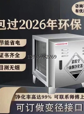 低空油烟净化器商用烧烤