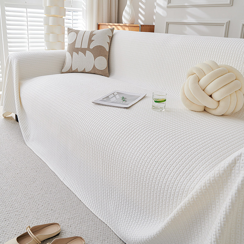 夏季凉感冰丝沙发巾高级感全盖夏天款沙发盖布防滑沙发套罩座垫毯,居家布艺,沙发套,淘宝优惠券,粉丝福利购,淘宝优惠卷