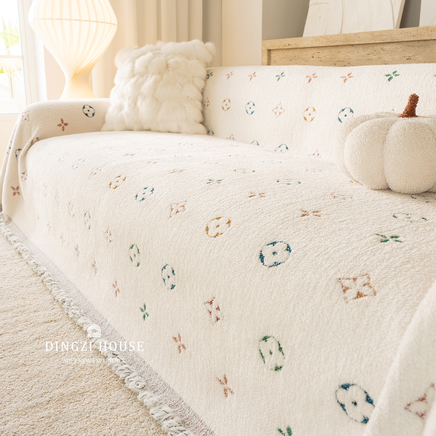 轻奢高级感沙发巾盖布2025新款秋冬季防猫抓沙发垫一整张全盖套罩,居家布艺,沙发套,淘宝优惠券,粉丝福利购,淘宝优惠卷