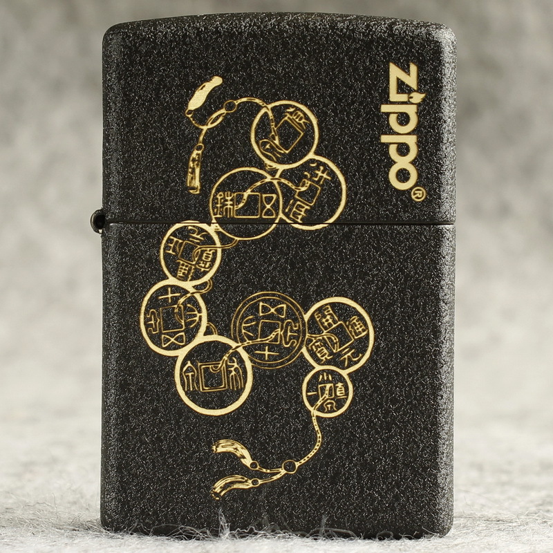 zippo芝宝zipop打火机zippp正版zoiip煤油zoiop防风zoipo限量铜钱