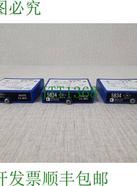 原装供应FM 5B34 模拟设备隔离式 100 铂 RTD 输入，批量 3 件