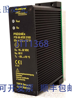 原装供应TURCK PSD24Ex excom I/O 系统电源模块 24 VDC 订号 688