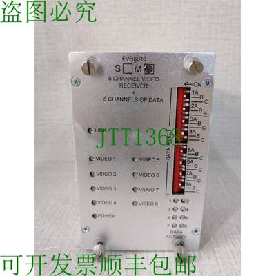 原装供应COMNET FVR8018M 8通道视频接收器 + 8通道数据 - 语音配