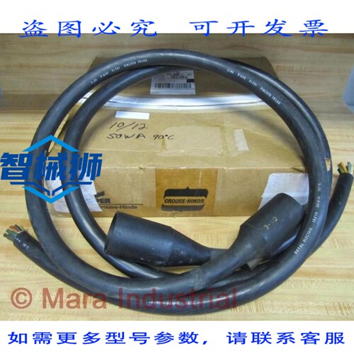 原装供应 COOPER CROUSE HINDS 10/12 S0W-A 电源线 1012S0WA