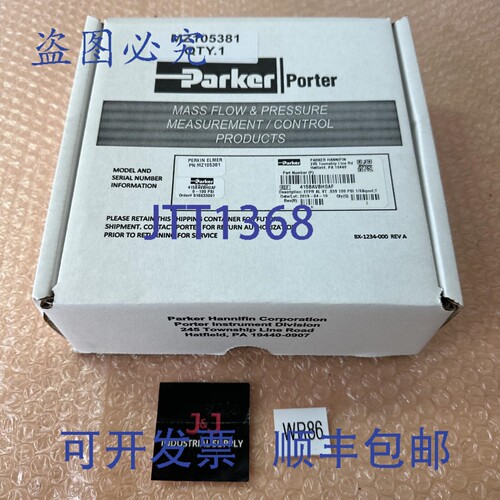 原装供应- PARKER PORTER 415BAVBHGAF EFPR AL VT .039 100PSI |