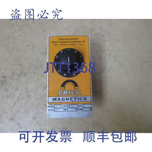 原装供应ERIEZ MAGNETICS 型号 FT 变压器控制器 26 型 115V 0-11