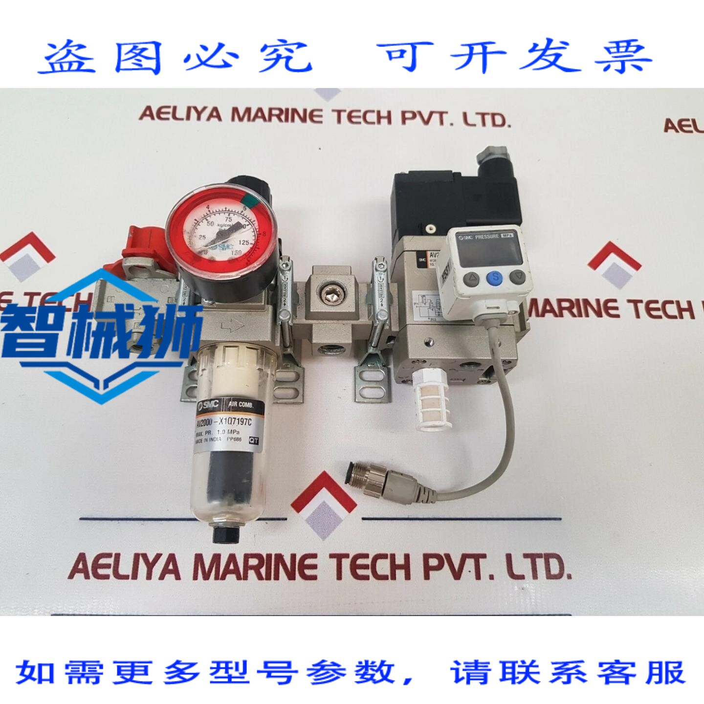 原装供应 AV2000-X1Q7197C 混合器,带 AV2000-F02-5D0-Q 阀门和