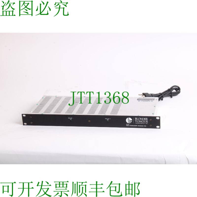 原装供应Blonde Tongue QTHF QAM转码器头端风扇