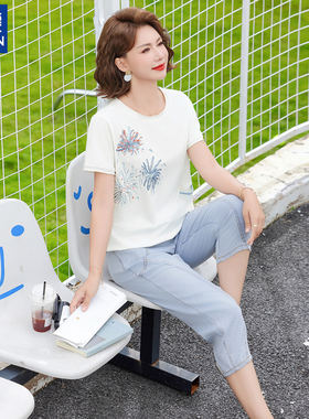 罗蒙品牌妈妈夏装2026新款