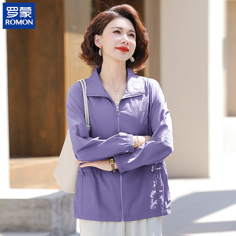 2026新款妈妈中老年女春秋装外套图片