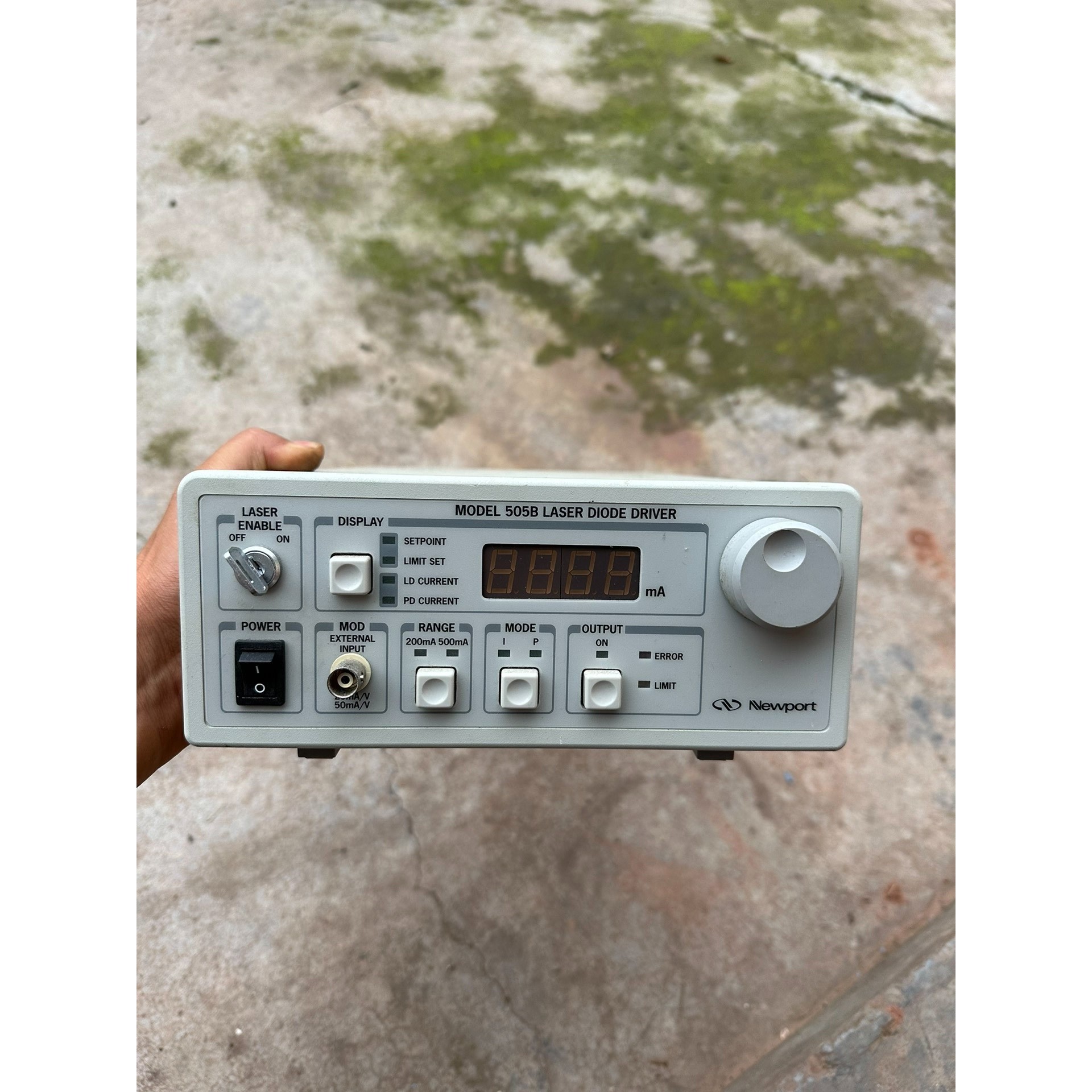 Newport 505B激光二极管驱动器 电源