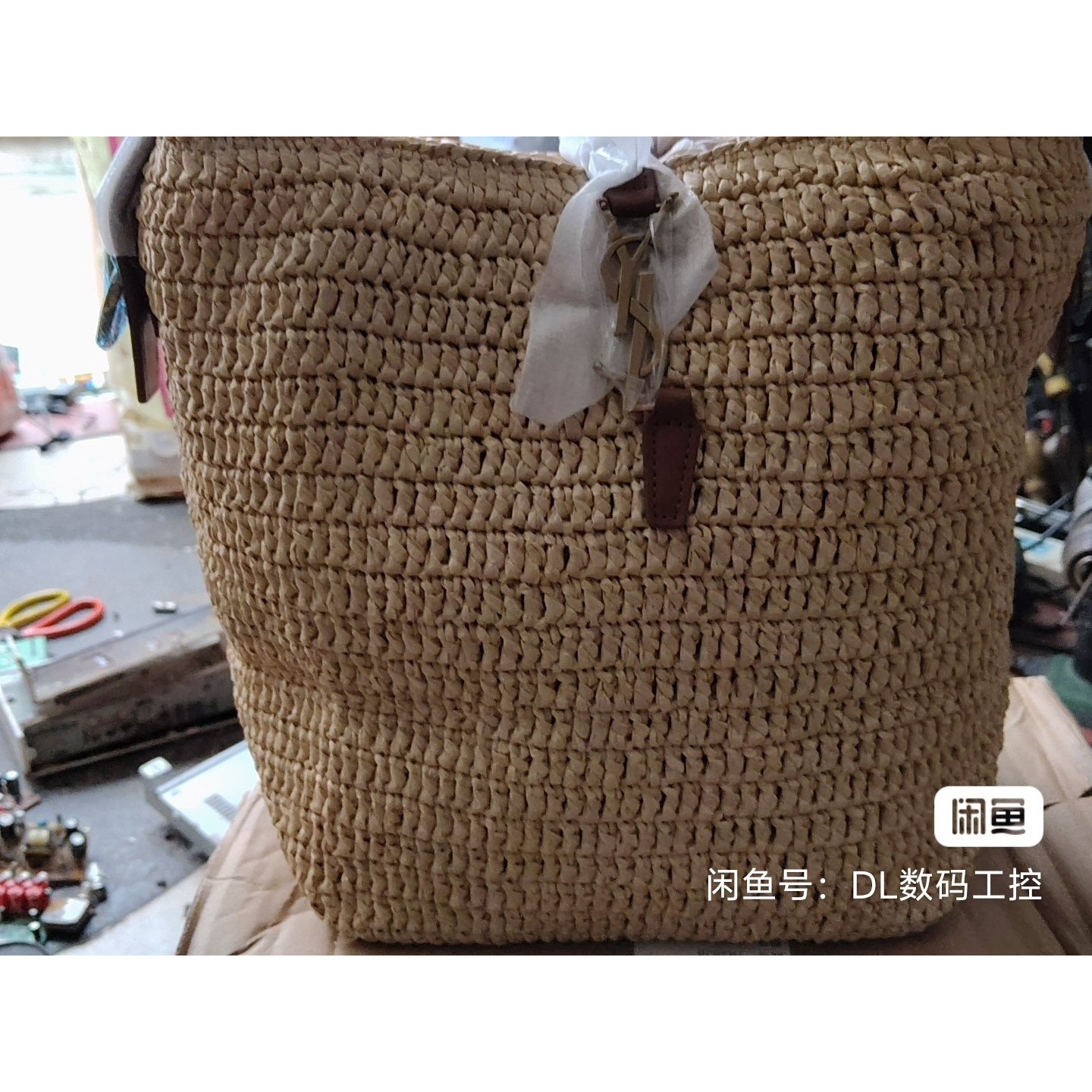 LE 5A?7系列之新款拉菲草编织包!