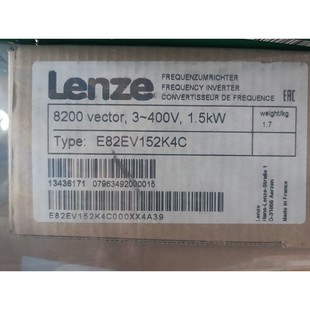 现 全新正品 伦茨8200变频器 型号 E82EV152K4C