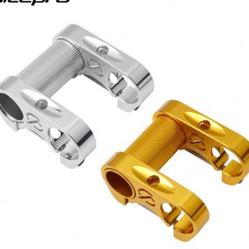 litepro LP 双把立 全镂空 超轻412SP8改装折叠车立管 铝合金把立