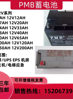PMB蓄电池LCPA12V100AH65AH40AH38AH24AH17AH直流屏EPSUPS电源