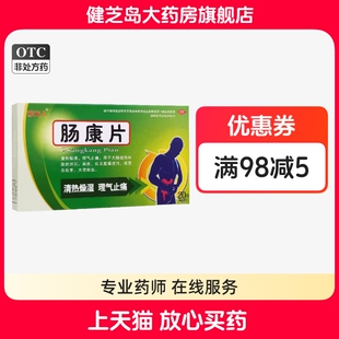 包邮】李夫人 肠康片20片 清热燥湿理气止痛腹痛大肠湿热大便脓血