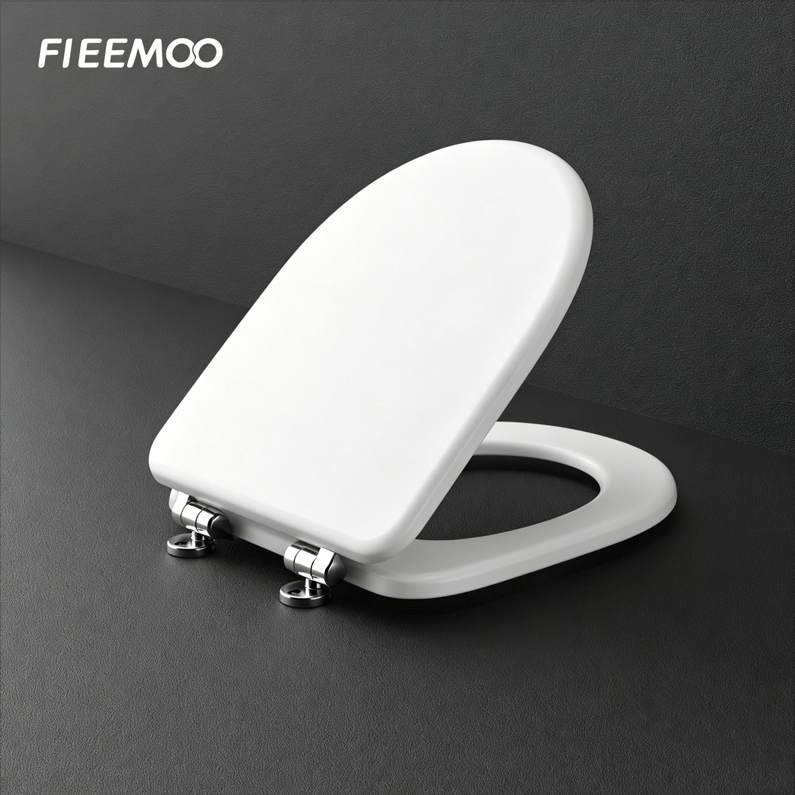 实木马桶盖家用通用加厚缓降坐便器盖板UVO型马桶圈坐便盖子配件