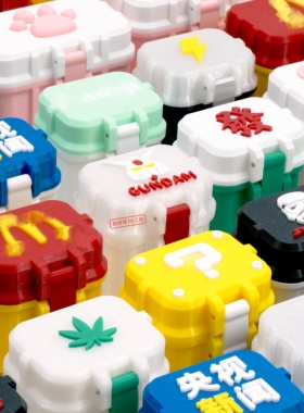 佳能LP-E6相机电池收纳盒适用EOSR62 R7 R5C 5d4 90d 6d2 5D3 70D