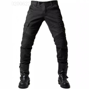 骑行牛仔裤防摔防护透气耐磨工装裤男Wear resistant cargo jeans